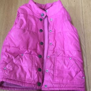 Bright Pink children’s place vest